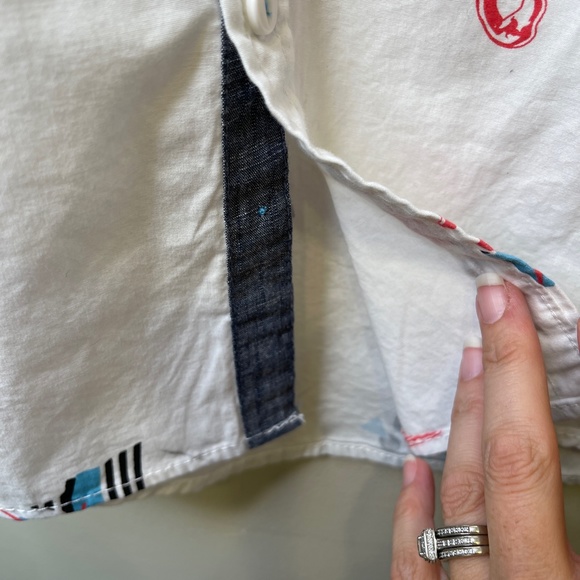 Broken Threads | NWOT Flamingo Button Up Shirt - Picture 6 of 8